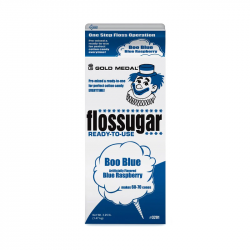 Boo Blue Raspberry Flossugar