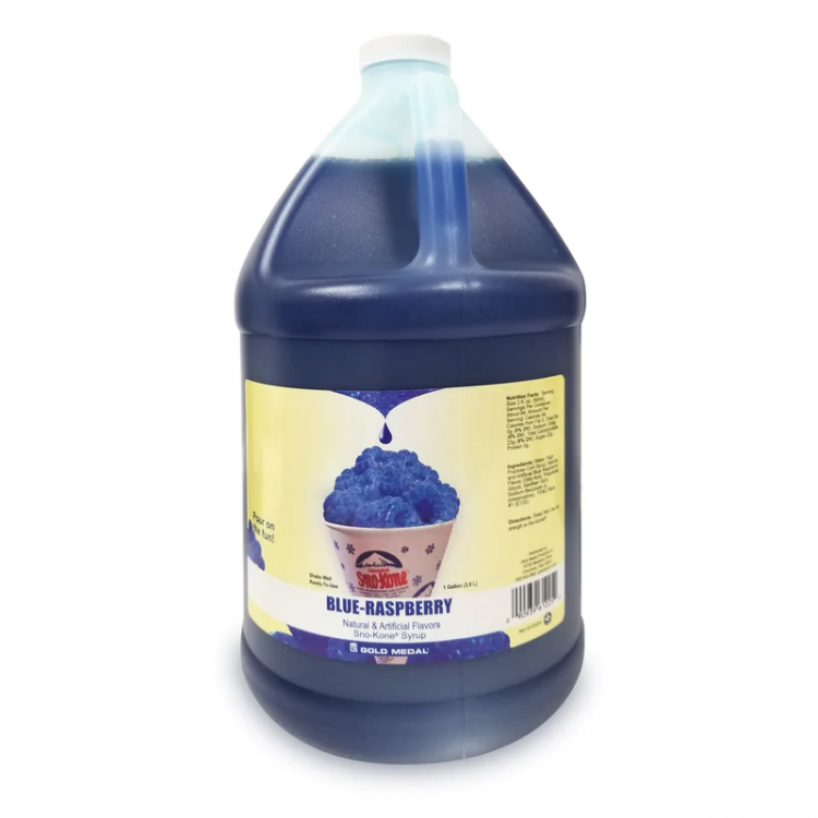 Sno-Kone Syrup (1 Gal) Blue Raspberry