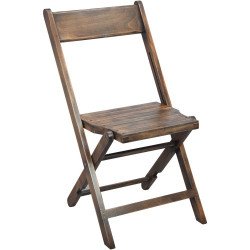 Distressed Wooden Chair