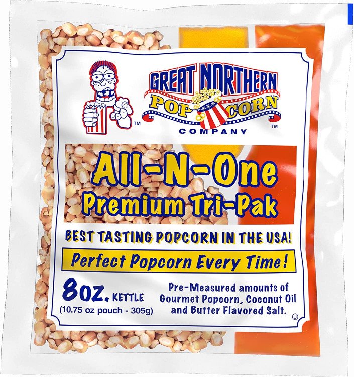 Popcorn Tri-Pack (8 oz All-In-One)