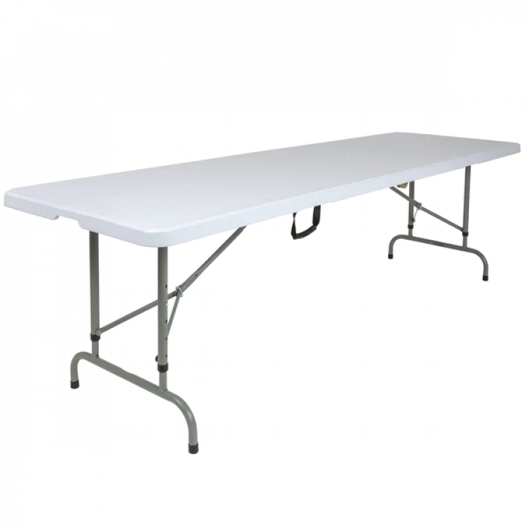 8' Plastic Table (Fold-In-Half)