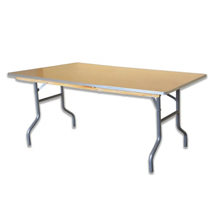 6' Wooden Table